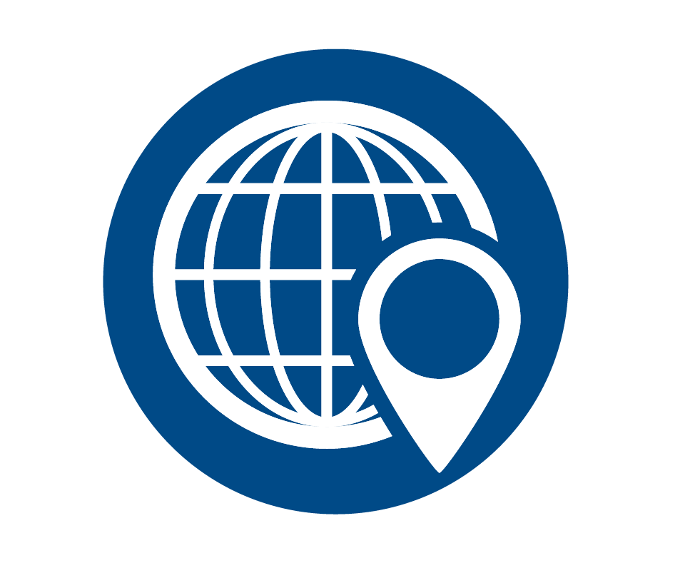 Global Digital Supply Chain Icon